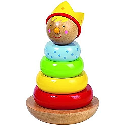 Goki 58577 - Stapel-Stehaufmännchen Prinz, Basic von goki