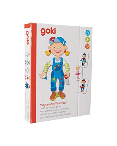 Goki 58723 Anzieh-Magnetspiel, Mädchen, gemischt Goki 58723 Anzieh-Magnetspiel, Mädchen, gemischt von goki