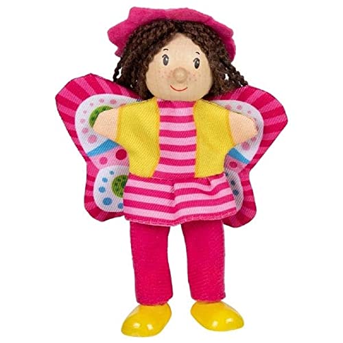 Goki - Fingerpuppe mit Beinen, Fee, Mehrfarbig (51530) von goki