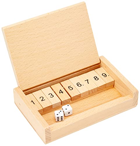 Goki HS185 - Würfelspiel - Shut the box von goki