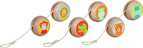 Goki - Yo-Yo Animal Nicht Anwendbare Geschicklichkeitsspiele, Mehrfarbig, einzigartig (62894) von goki