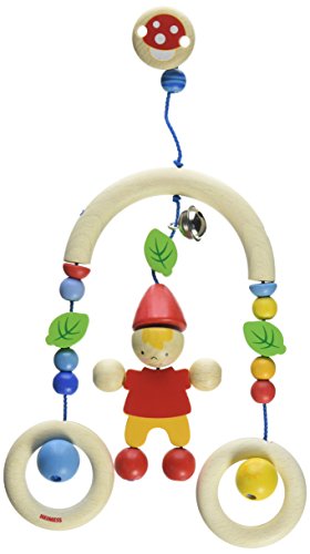 Heimess 733820 Mini-Trapez Zwerg, Colourful - Soft Colours, 17 cm von goki