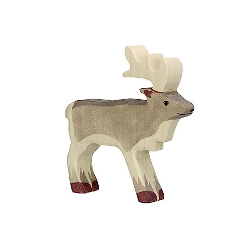 Holztiger Rentier, 80214 von goki