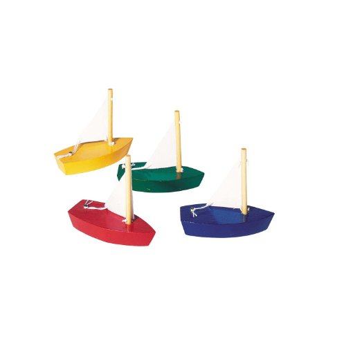 Mini-Segelboote 24er Set Mini-Segelboote 24er Set von goki