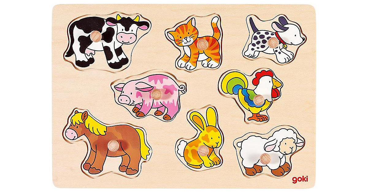 Steckpuzzle Bauernhof Steckpuzzle Bauernhof von Goki