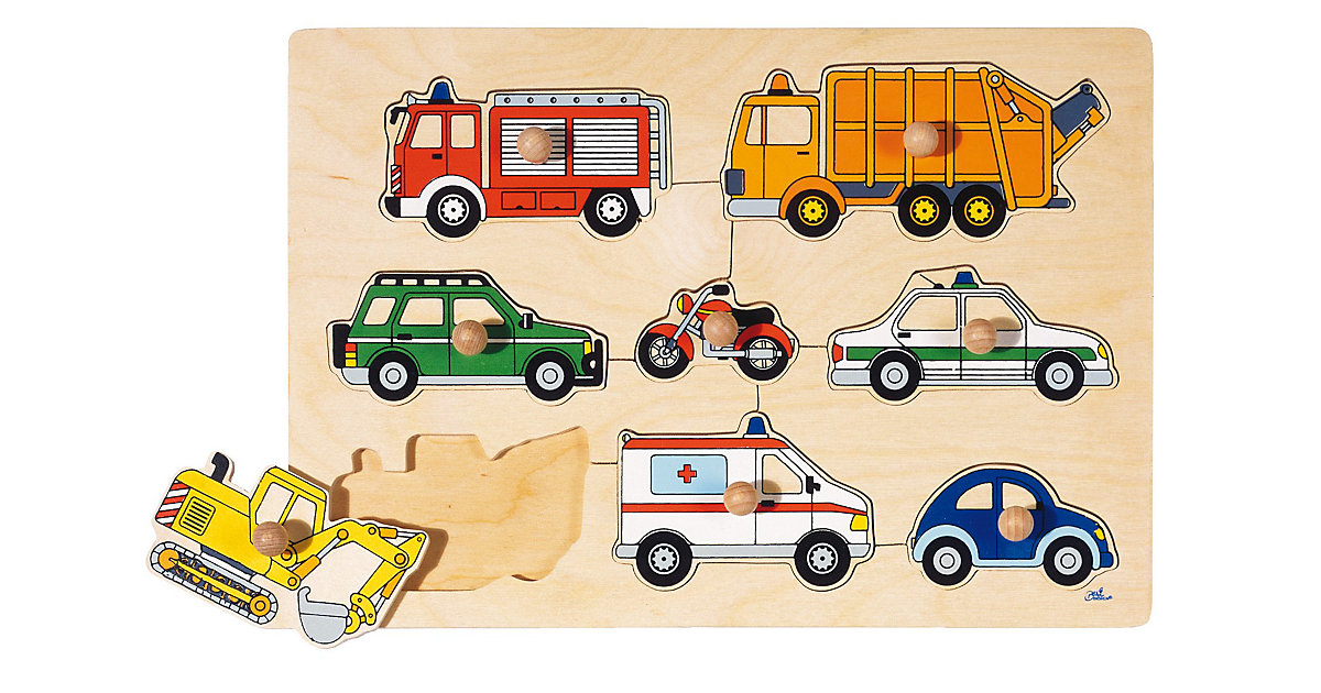 Steckpuzzle Verkehrsmittel Steckpuzzle Verkehrsmittel von Goki