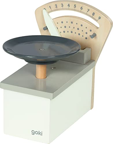 goki 51504 - Waage - Zubehör für Kinderküche und Kaufladen, aus Holz goki 51504 - Waage - Zubehör für Kinderküche und Kaufladen, aus Holz von goki