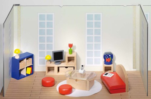 Goki 51749 Puppenmöbel Wohnzimmer von goki