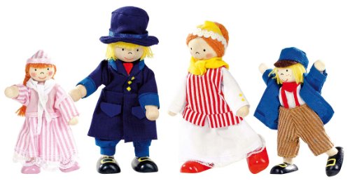 Goki 51788 - Biegepuppen Kaufmannsfamilie Goki 51788 - Biegepuppen Kaufmannsfamilie von goki