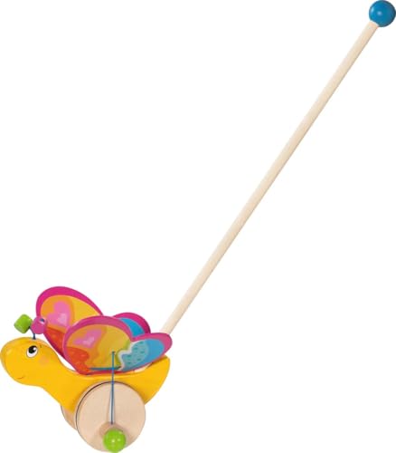 goki 54841 – Schiebetier Schmetterling Labelle – bewegliches Nachziehtier aus Holz mit flatternden Flügeln goki 54841 – Schiebetier Schmetterling Labelle – bewegliches Nachziehtier aus Holz mit flatternden Flügeln von goki