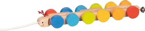goki 54843 – Ziehtier Raupe Mathilda – liebevoll gestaltetes Nachziehtier aus Holz mit Glöckchen goki 54843 – Ziehtier Raupe Mathilda – liebevoll gestaltetes Nachziehtier aus Holz mit Glöckchen von goki