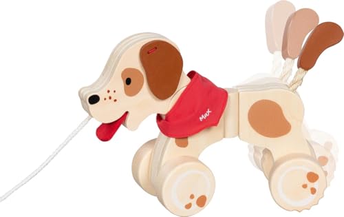 goki 54854 – Ziehtier Hund Max – Nachziehtier aus Holz mit Filzohren goki 54854 – Ziehtier Hund Max – Nachziehtier aus Holz mit Filzohren von goki