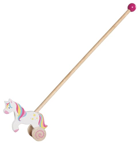 Goki 54869 Schiebe-Einhorn, Holz, Höhe 17 cm Goki 54869 Schiebe-Einhorn, Holz, Höhe 17 cm von goki