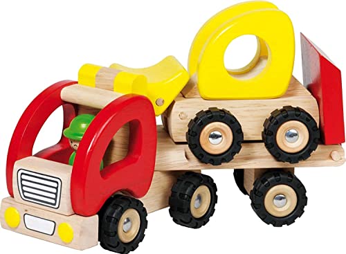Goki 55963 - Tieflader Spielzeug von goki