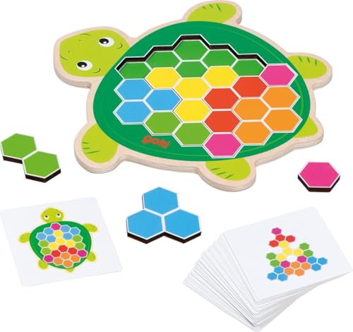goki 56302 – Legespiel Schildkröte Rosy – kreatives Lernspiel mit 41 Teilen goki 56302 – Legespiel Schildkröte Rosy – kreatives Lernspiel mit 41 Teilen von goki