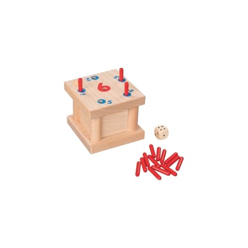 goki 56799 Peg Game The Tricky 6, gemischt von goki