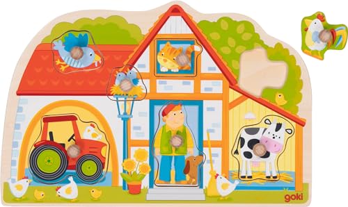 Steckpuzzle Unser Bauernhaus, per St von goki