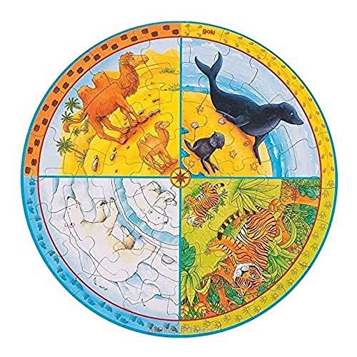 goki 57719 Holzpuzzle, bunt goki 57719 Holzpuzzle, bunt von goki