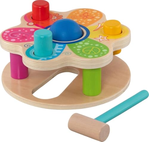 goki 58310 – Hammerbank Blume aus Holz – Designspielzeug aus der goki66-Serie, Ø 18 cm, ab 1 Jahr goki 58310 – Hammerbank Blume aus Holz – Designspielzeug aus der goki66-Serie, Ø 18 cm, ab 1 Jahr von goki