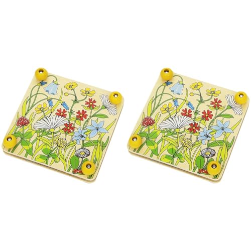 goki 58603 Blumenpresse Frühlingswiese, Mittel (Packung mit 2) von goki