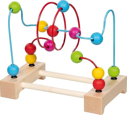 goki 59963 - Motorik-Schleife aus Holz, Made in Germany, Fördert Feinmotorik und Hand-Auge-Koordination, Lernspielzeug, Pädagogisches Spielzeug für Kinder, ab 1 Jahr goki 59963 - Motorik-Schleife aus Holz, Made in Germany, Fördert Feinmotorik und Hand-Auge-Koordination, Lernspielzeug, Pädagogisches Spielzeug für Kinder, ab 1 Jahr von goki