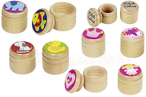 Goki 60914 Milchzähne Box-Herz, Krone, Schmetterling, Mädchen, gemischt Goki 60914 Milchzähne Box-Herz, Krone, Schmetterling, Mädchen, gemischt von goki
