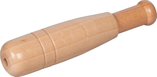 goki 61850 – Entenpfeife – Tierpfeife aus Holz für Kinder, 12,5 cm lang von goki