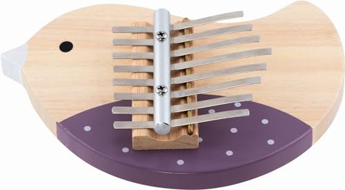 goki 61871 - Kalimba mit Vogelmotiv für Kinder, Daumenklavier, Holz und Metall, 8 Töne, Musikalisches Spielzeug zur Förderung des musikalischen Talents, 18cm x 15cm, ab 5 Jahre goki 61871 - Kalimba mit Vogelmotiv für Kinder, Daumenklavier, Holz und Metall, 8 Töne, Musikalisches Spielzeug zur Förderung des musikalischen Talents, 18cm x 15cm, ab 5 Jahre von goki
