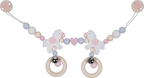 goki 65234 - Kinderwagenkette Pferde - niedliche Pferde - aus Ahorn- und Buchenholz - handgefertigt - Made in Germany goki 65234 - Kinderwagenkette Pferde - niedliche Pferde - aus Ahorn- und Buchenholz - handgefertigt - Made in Germany von goki