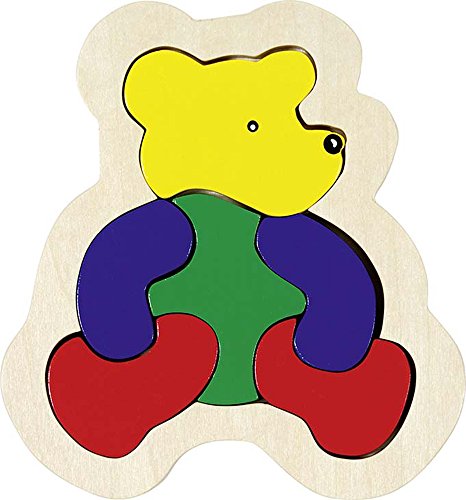 Goki GK049 - Einlegepuzzle - Bär von goki