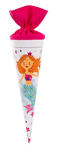 goldbuch 93582 Geschwistertüte 35 cm, Schultüte für Mädchen, Zuckertüte mit Motiv Fräulein Meer, Geschenktüte aus Lackkarton mit Filzverschluss, zur Einschulung und Schulanfang, ca. 35 x 11,5 cm goldbuch 93582 Geschwistertüte 35 cm, Schultüte für Mädchen, Zuckertüte mit Motiv Fräulein Meer, Geschenktüte aus Lackkarton mit Filzverschluss, zur Einschulung und Schulanfang, ca. 35 x 11,5 cm von goldbuch