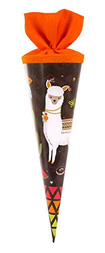 goldbuch 93581 Geschwistertüte 35 cm, Schultüte für Jungen, Zuckertüte mit Motiv HAPPYlife Lama, Geschenktüte aus Lackkarton mit Filzverschluss, zur Einschulung und Schulanfang, ca. 35 x 11,5 cm goldbuch 93581 Geschwistertüte 35 cm, Schultüte für Jungen, Zuckertüte mit Motiv HAPPYlife Lama, Geschenktüte aus Lackkarton mit Filzverschluss, zur Einschulung und Schulanfang, ca. 35 x 11,5 cm von goldbuch