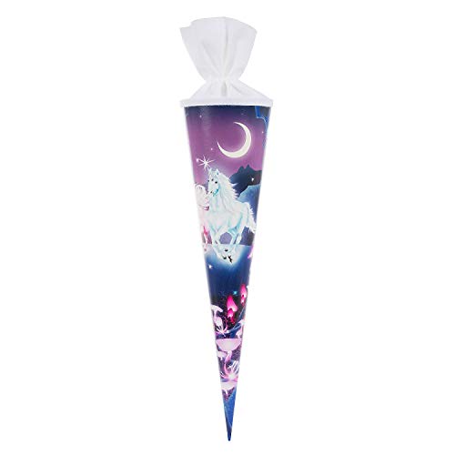 goldbuch 97579 Schultüte Unicorn, Zuckertüte mit Einhorn-Motiv, 70 cm, Geschenktüte mit Filzverschluss, Geschwistertüte, Geschenkverpackung für viele Anlässe, Hergestellt aus verstärktem Lackkarton goldbuch 97579 Schultüte Unicorn, Zuckertüte mit Einhorn-Motiv, 70 cm, Geschenktüte mit Filzverschluss, Geschwistertüte, Geschenkverpackung für viele Anlässe, Hergestellt aus verstärktem Lackkarton von goldbuch