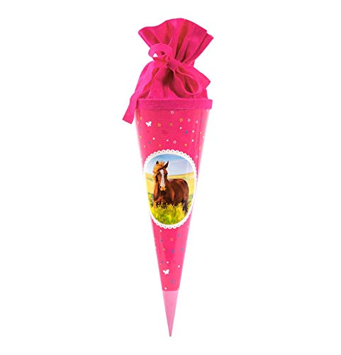 goldbuch Pferdeliebe Schultüte Zuckertüte Einschulung Schulanfang Schule Kinder: Größe: 35 cm rund goldbuch Pferdeliebe Schultüte Zuckertüte Einschulung Schulanfang Schule Kinder: Größe: 35 cm rund von goldbuch