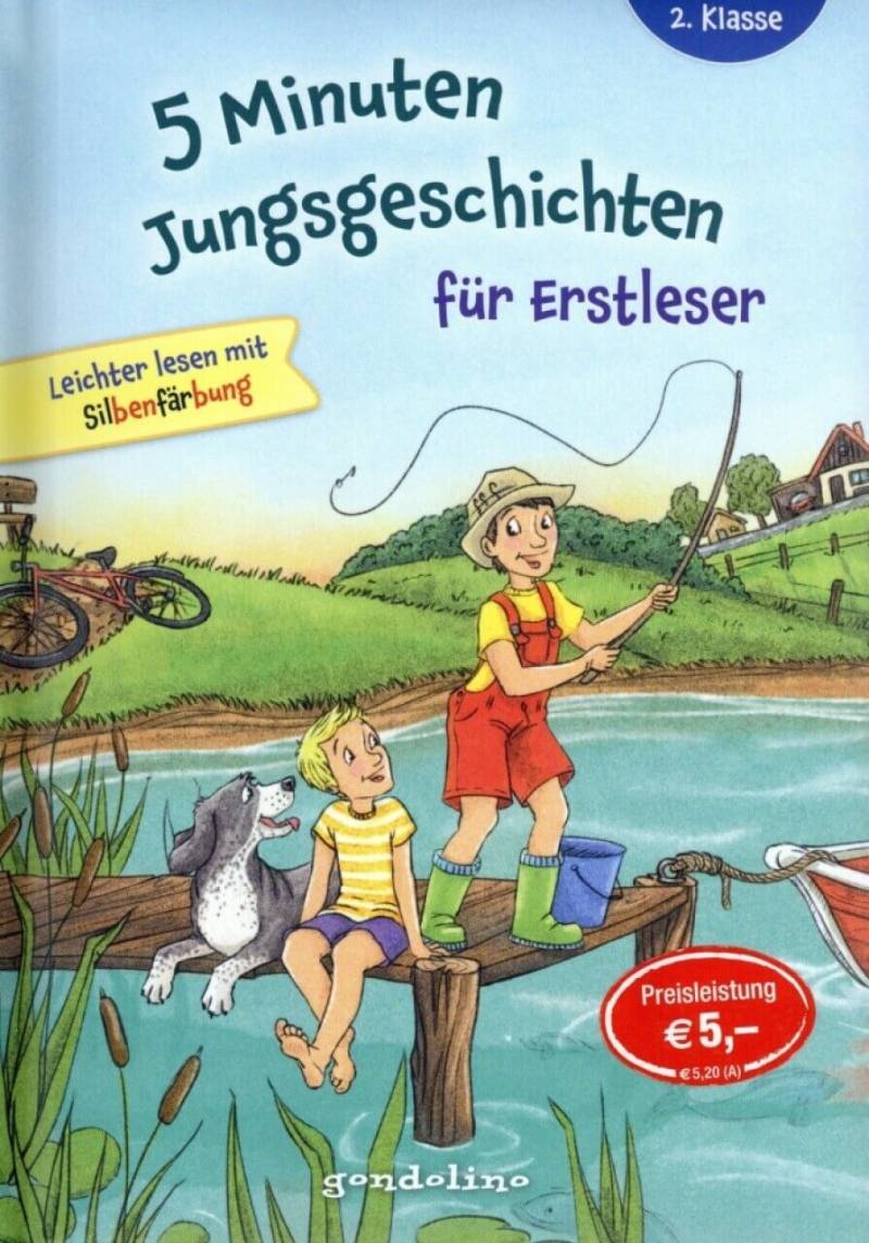 Kinderbuch 5 Minuten Jungsgeschichten für Erstleser. von gondolino