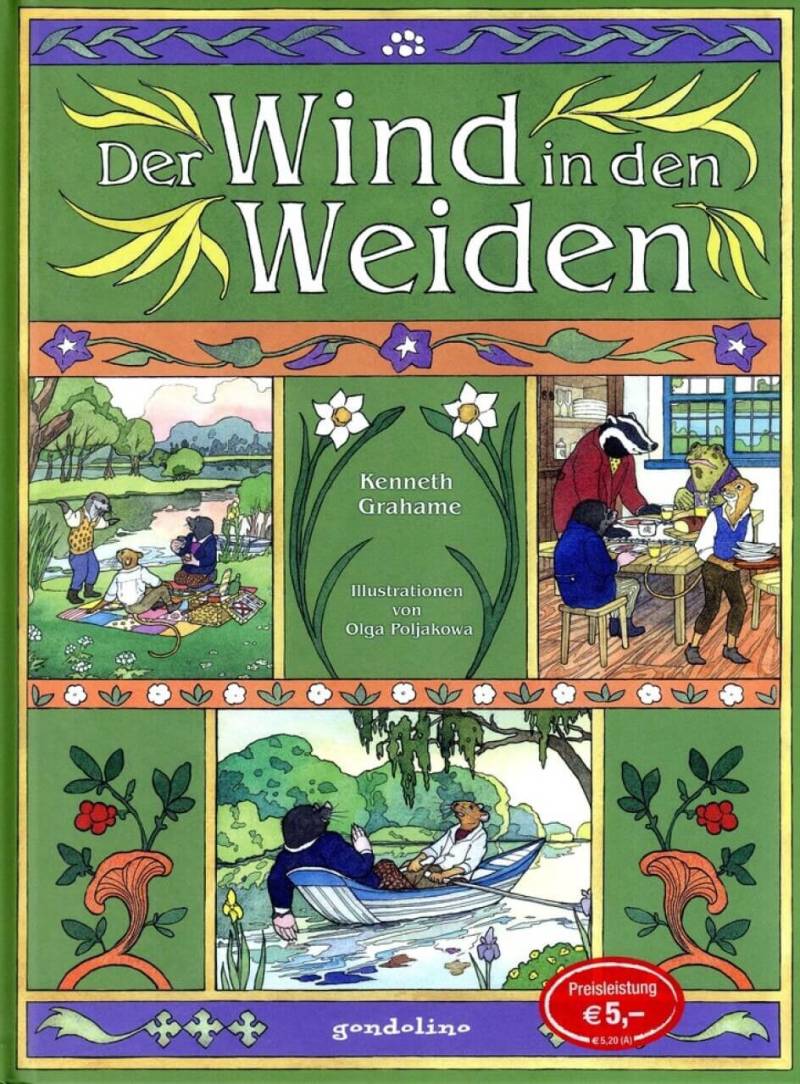 Kinderbuch Der Wind in den Weiden. von gondolino