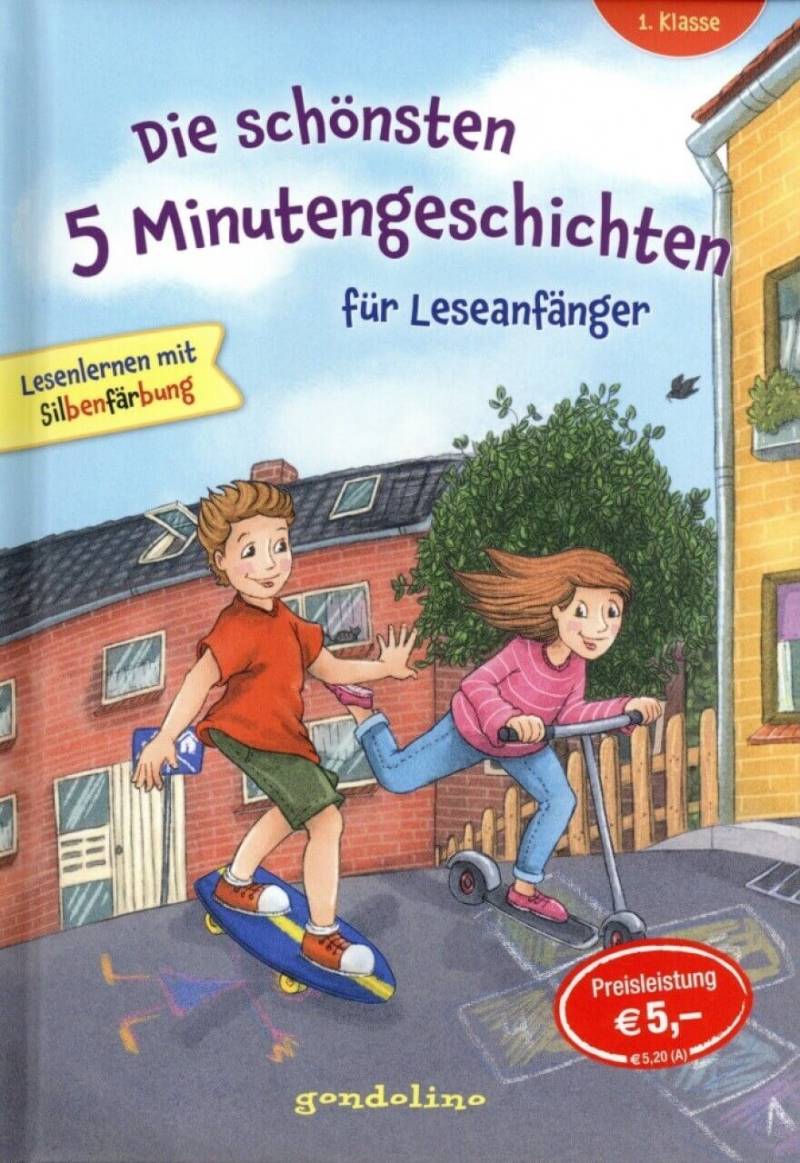 Kinderbuch Die schönsten 5 Minutengeschichten für Leseanfänger von gondolino