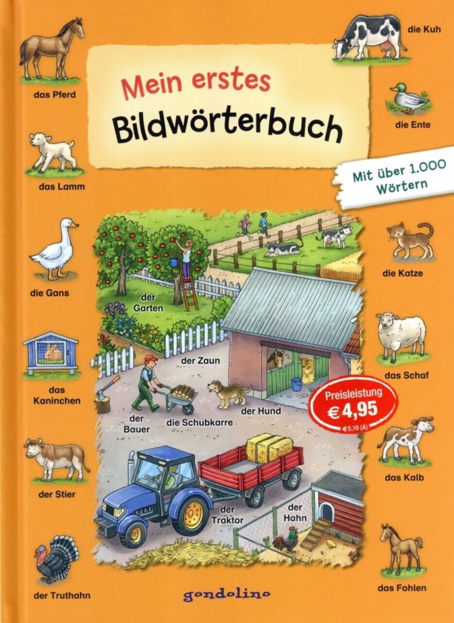 Kinderbuch Mein erstes Bildwörterbuch von gondolino