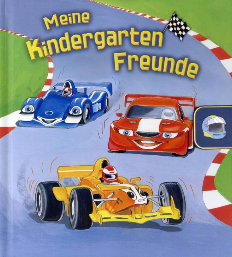 Kinderbuch Meine Kindergarten-Freunde (Rennautos) von gondolino