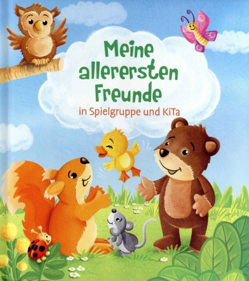 Kinderbuch Meine allerersten Freunde in Spielgruppe und KiTa Eichhörnchen - Freundebuch von gondolino