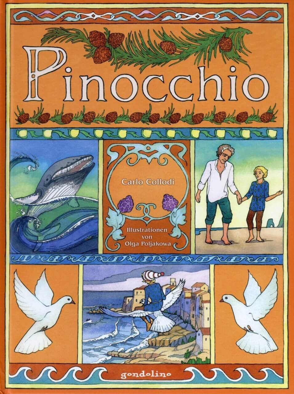 Kinderbuch Pinocchio. von gondolino