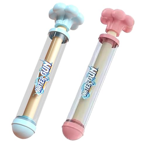 2 Stück Wasserpistole Kinder, Feuerwerk Wasserpistole, Wasserspritze Spielzeug, Party Strand Pool Strandspielzeug für Familie, Mädchen, Jugendliche von gotyou