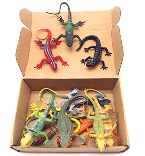 Guaishou Künstliches Modell, Reptilien-Eidechse, Tierfiguren, Kindergeschenk, 12 Stück Guaishou Künstliches Modell, Reptilien-Eidechse, Tierfiguren, Kindergeschenk, 12 Stück von guaishou