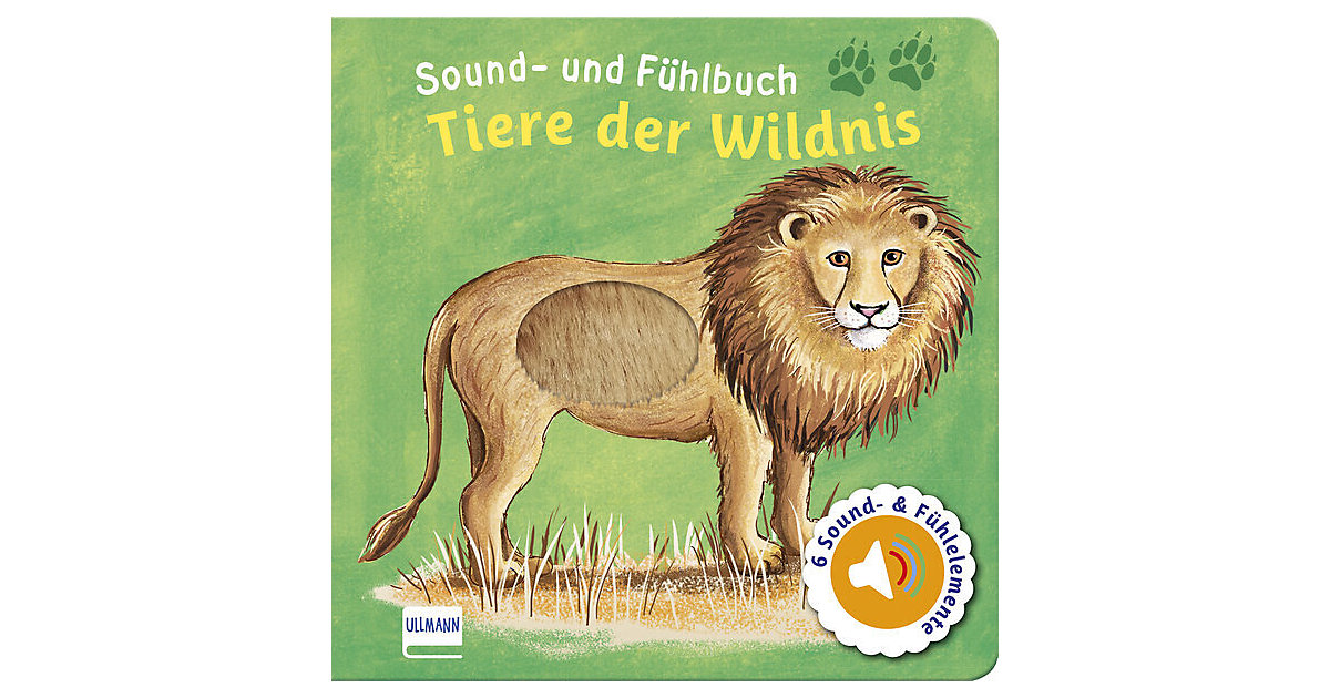 Buch - Sound- und Fühlbuch Tiere der Wildnis von h.f.ullmann Verlag