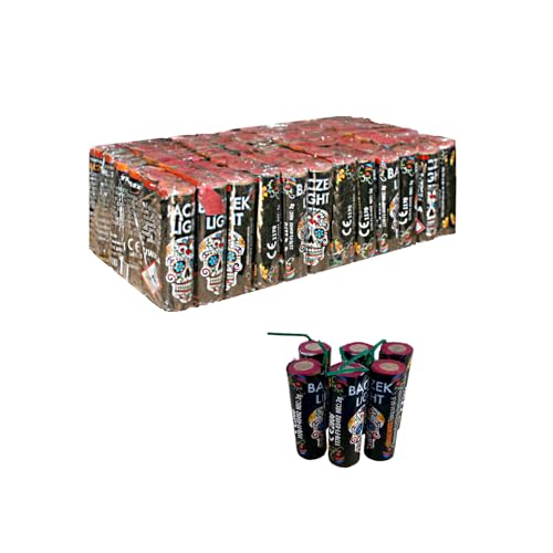 h2i Color Spinner - Bodenwirbel | 72 Stück | Party Spaß für Klein & Groß I für Silvester, Halloween & Party Mitbringsel | Kinder & Jugendfeuerwerk | l | Ganzjahresfeuerwerk Kat. F1 von h2i