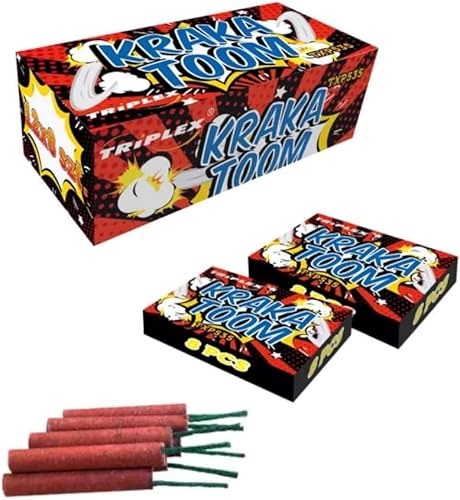 h2i Kraka Toom Minikracher | 96 Stück | Party Spaß für Klein & Groß I für Silvester, Halloween & Party Mitbringsel | Kinder & Jugendfeuerwerk | l | Ganzjahresfeuerwerk Kat. F1 h2i Kraka Toom Minikracher | 96 Stück | Party Spaß für Klein & Groß I für Silvester, Halloween & Party Mitbringsel | Kinder & Jugendfeuerwerk | l | Ganzjahresfeuerwerk Kat. F1 von h2i