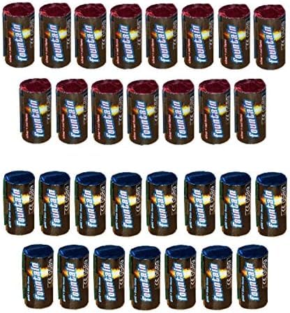 h2i Mini Vulkan | 30 St. | +/- 20 sek | Outdoor Leuchtfontäne mit Silber rot & blauem Funkenregen für Silvester, Halloween & Partys | Kinder & Jugendfeuerwerk | a | Ganzjahresfeuerwerk Kat 1 h2i Mini Vulkan | 30 St. | +/- 20 sek | Outdoor Leuchtfontäne mit Silber rot & blauem Funkenregen für Silvester, Halloween & Partys | Kinder & Jugendfeuerwerk | a | Ganzjahresfeuerwerk Kat 1 von h2i