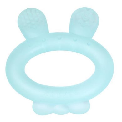 haakaa® Beißring Hasenohr, blau von haakaa®