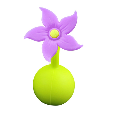 haakaa® Blumenverschluss für Milchpumpe, violett von haakaa®