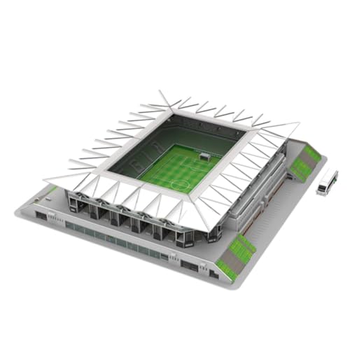 Habarri - LEGIA Puzzle 3D - 3D Puzzle Stadion - 3D Fußballstadion für Kinder und Erwachsene - Fußballstadion Modell - Modellbau - 154 Elemente Habarri - LEGIA Puzzle 3D - 3D Puzzle Stadion - 3D Fußballstadion für Kinder und Erwachsene - Fußballstadion Modell - Modellbau - 154 Elemente von habarri